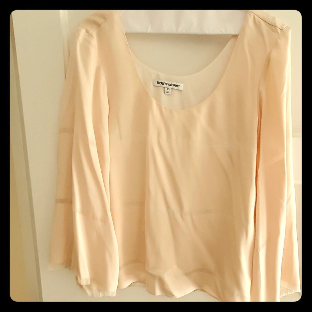 Elizabeth and James Silk Top